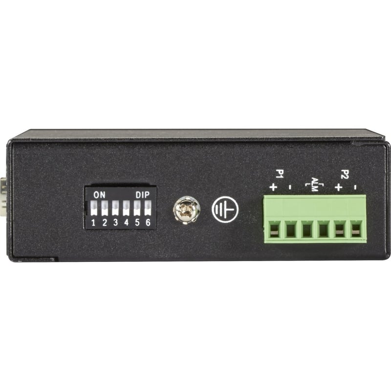 Black Box Industrial Gigabit Ethernet Switch - Extreme Temperature, 5-Port - Thumbnail 3