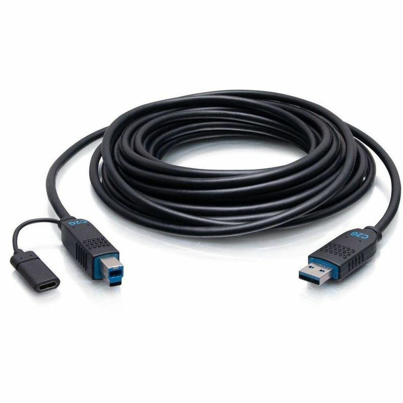 C2G Performance Fiber Optic Data Transfer Cable - Thumbnail 1