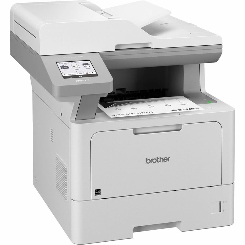 Brother MFC-L5715DW Wired & Wireless Laser Multifunction Printer - Monochrome - Thumbnail 1