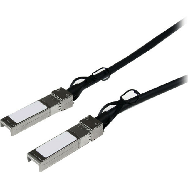 StarTech.com 1m 10G SFP+ to SFP+ Direct Attach Cable for Cisco SFP-H10GB-CU1M - 10GbE SFP+ Copper DAC 10Gbps Passive Twinax - Thumbnail 4
