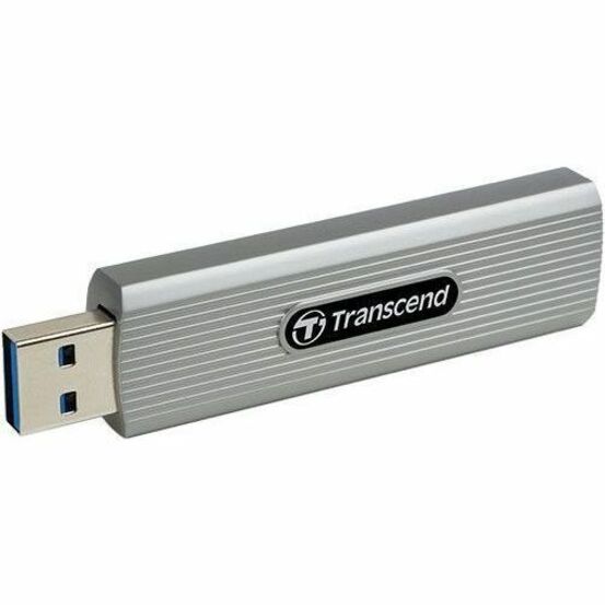 Transcend ESD320A 2 TB Portable Solid State Drive - External - Soft Gray - Thumbnail 5