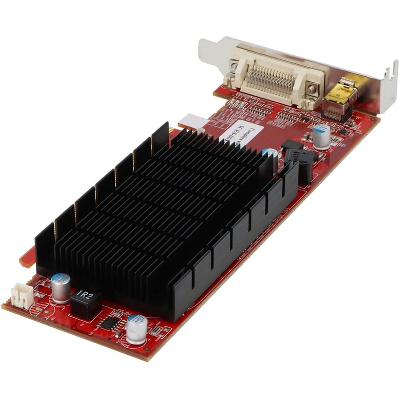 VisionTek Radeon 6350 SFF 1GB DDR3 3M DMS59 (2x DVI-I, miniDP) w/ 2x DVI-I to VGA Adapter - Thumbnail 4