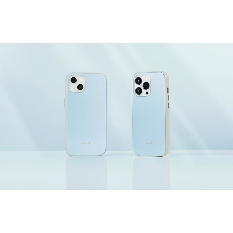 Moshi iGlaze Slim Hardshell Case Adriatic Blue for iPhone 13 - Thumbnail 4