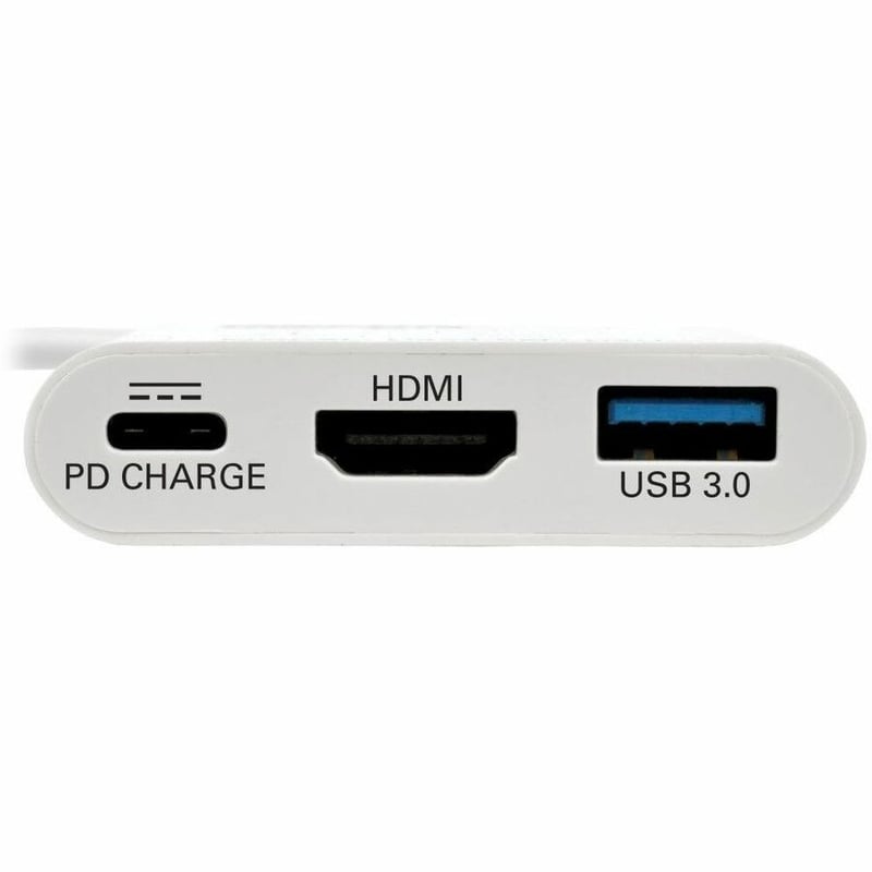 Tripp Lite by Eaton USB C to HDMI Multiport Video Adapter Converter 1080p w/ USB-A Hub & USB-C PD Charging, Thunderbolt 3 Compatible, USB Type C to HDMI, USB-C to HDMI, USB Type-C to HDMI - Thumbnail 4