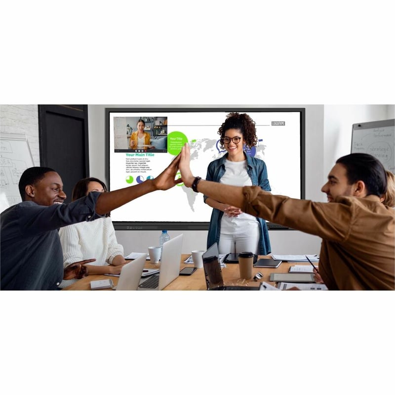 65IN Q PRO SERIES 4K LED 4K MULTI-TOUCH DISPLAY W/ USB TYPE-C, GOOGLE EDLA CERTI - Thumbnail 2