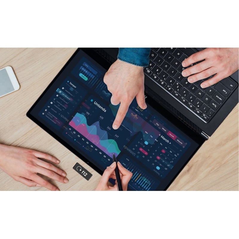 MSI Summit B14 A11M-077 14" Ultrabook - Full HD - 1920 x 1080 - Intel Core i5 11th Gen i5-1135G7 900 MHz - 8 GB Total RAM - 512 GB SSD - Ink Black - Thumbnail 2