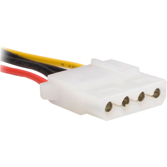 StarTech.com Serial ATA 15 Pin to LP4 Power Cable Adapter w/ 2 Extra LP4 - Thumbnail 2