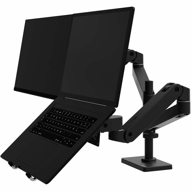 LX PRO ARM C CLAMP DUAL DISPLAY STACKING WCB - Thumbnail 3