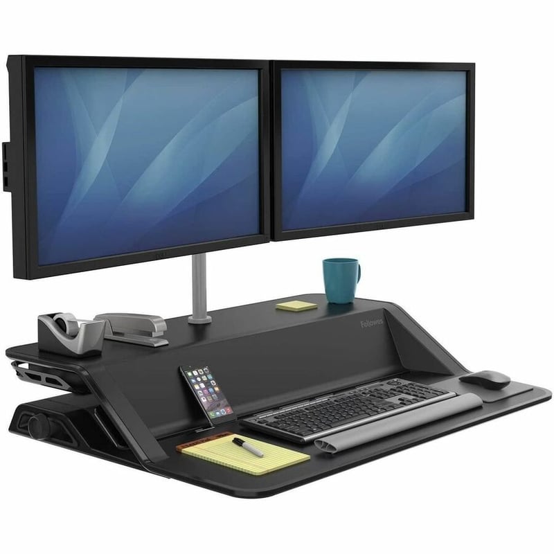 Fellowes Lotus Multipurpose Desktop Riser - Thumbnail 2