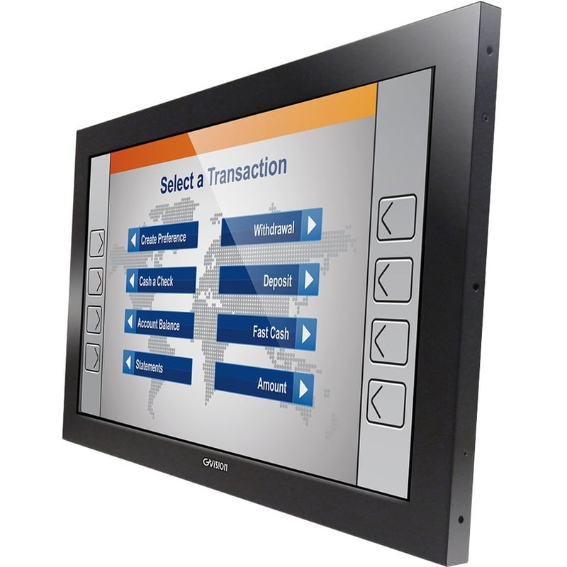 GVision O22AD-CV-45P0 22" Class Open-frame LCD Touchscreen Monitor - 16:9 - Thumbnail 1