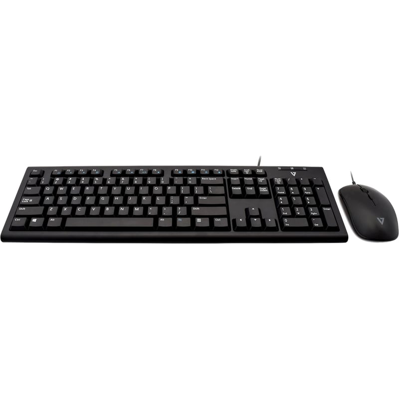 V7 Wired Keyboard and Mouse Combo - Thumbnail 3