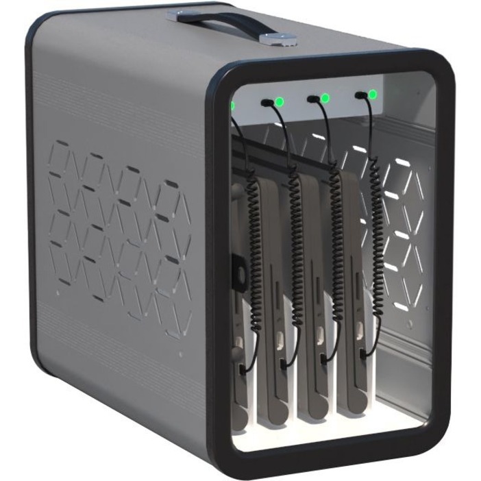 4 BAY USB-C CHARGING STATION DEVICES UP TO 14 INCHES - Thumbnail 4
