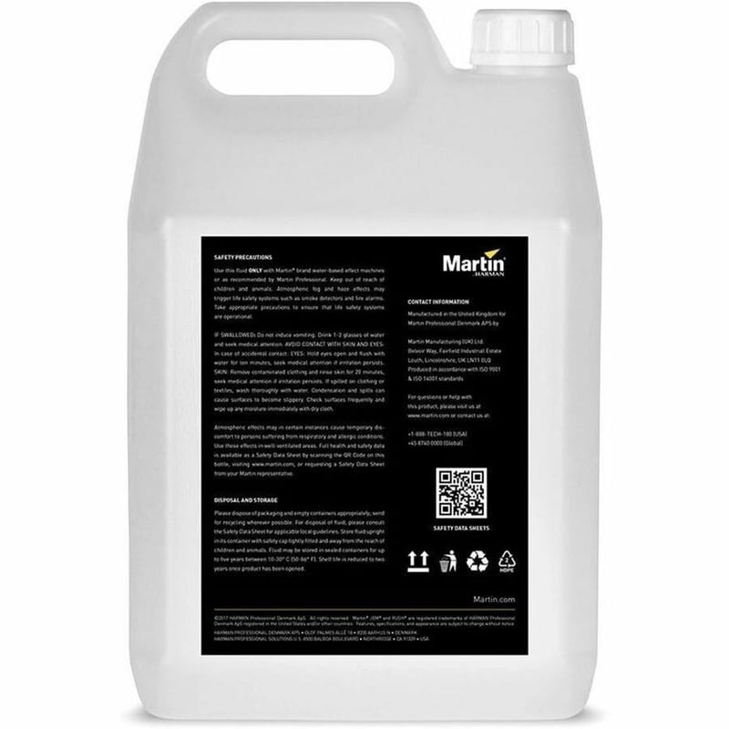Harman JEM Low-Fog Fluid, High Density, 4x 5 l - Thumbnail 2