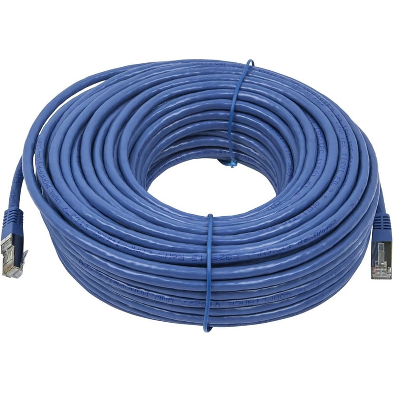 CAT6A 26AWG CABLE_ 100FT BLUE - Thumbnail 1