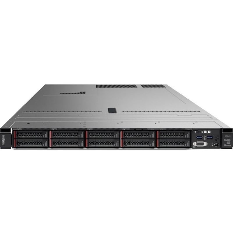 Lenovo ThinkSystem SR645 7D2X100ANA 1U Rack Server - 1 x AMD EPYC 7513 2.60 GHz - 32 GB RAM - 1.92 TB SSD - (1 x 1.92TB) SSD Configuration - 12Gb/s SAS Controller - Thumbnail 2