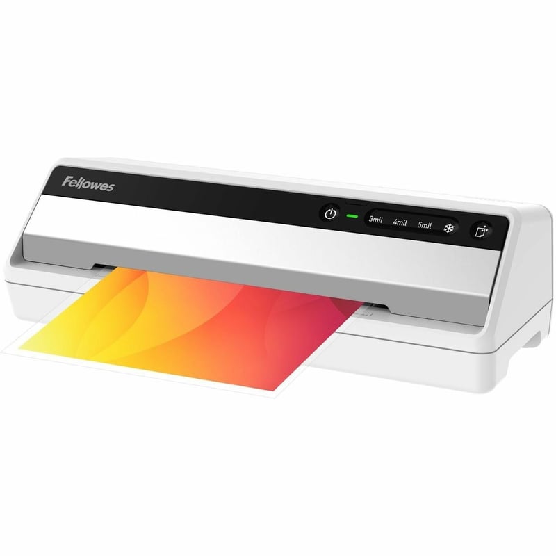 Fellowes Saturn 3i 95 Thermal Laminator Machine for Home or Office with Pouch Starter Kit, 9.5 inch, Fast Warm-Up, Jam-Free Design (5735801) - Thumbnail 1
