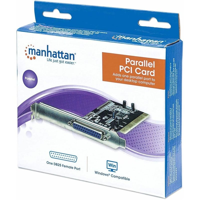 Manhattan Parallel PCI Card with 1 External DB25 Port - Thumbnail 2
