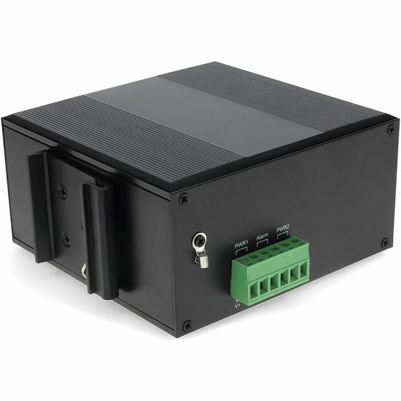 AddOn 1 10/100/1000Base-TX(RJ-45) to 1 1000Base-LX(FC) SMF 1310nm 20km Industrial Media Converter - Thumbnail 5