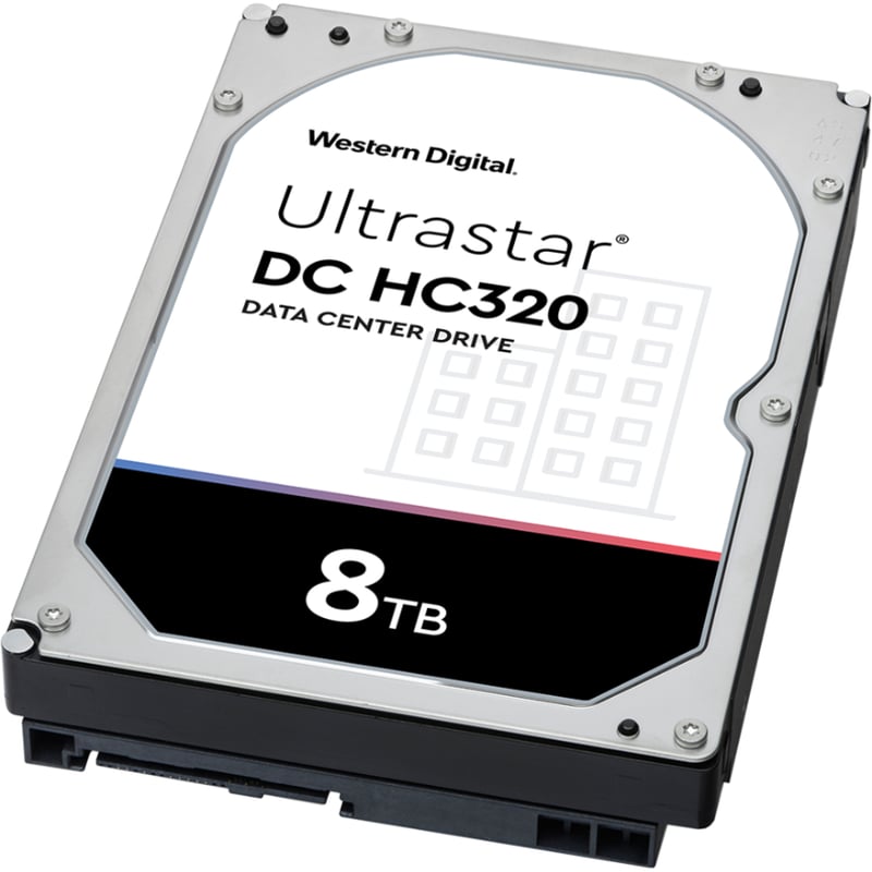 HGST Ultrastar DC HC320 8 TB Hard Drive - 3.5" Internal - SATA (SATA/600) - 3.5" Carrier - Thumbnail 2