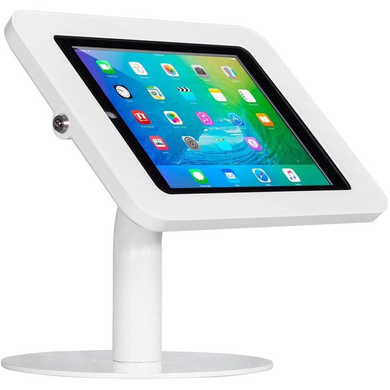 The Joy Factory Elevate II Countertop Kiosk for iPad 9.7 5th Generation | Air (White) - Thumbnail 1