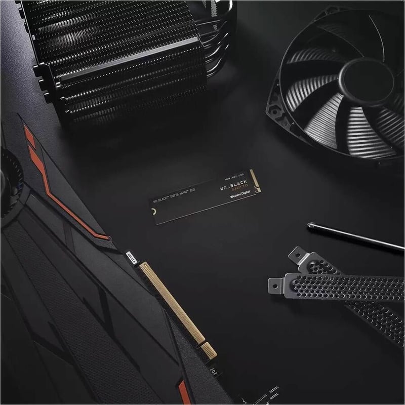 SanDisk Black SN770 WDS250G3X0E-00B3N0 250 GB Solid State Drive - M.2 2280 Internal - PCI Express NVMe (PCI Express NVMe 4.0 x4) - Thumbnail 5