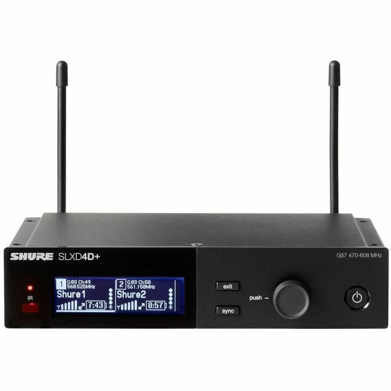 SHURE SLXD24D+/N8C-G57 HANDHELD SYSTEM DUAL N8CB - Thumbnail 2