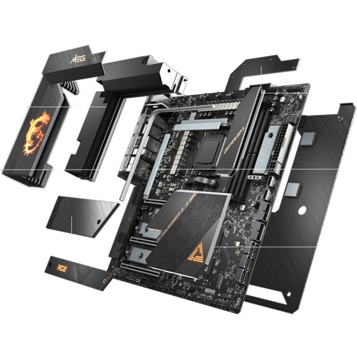 MSI MEG X670E ACE Desktop Motherboard - AMD X670 Chipset - Socket AM5 - Extended ATX - Thumbnail 3