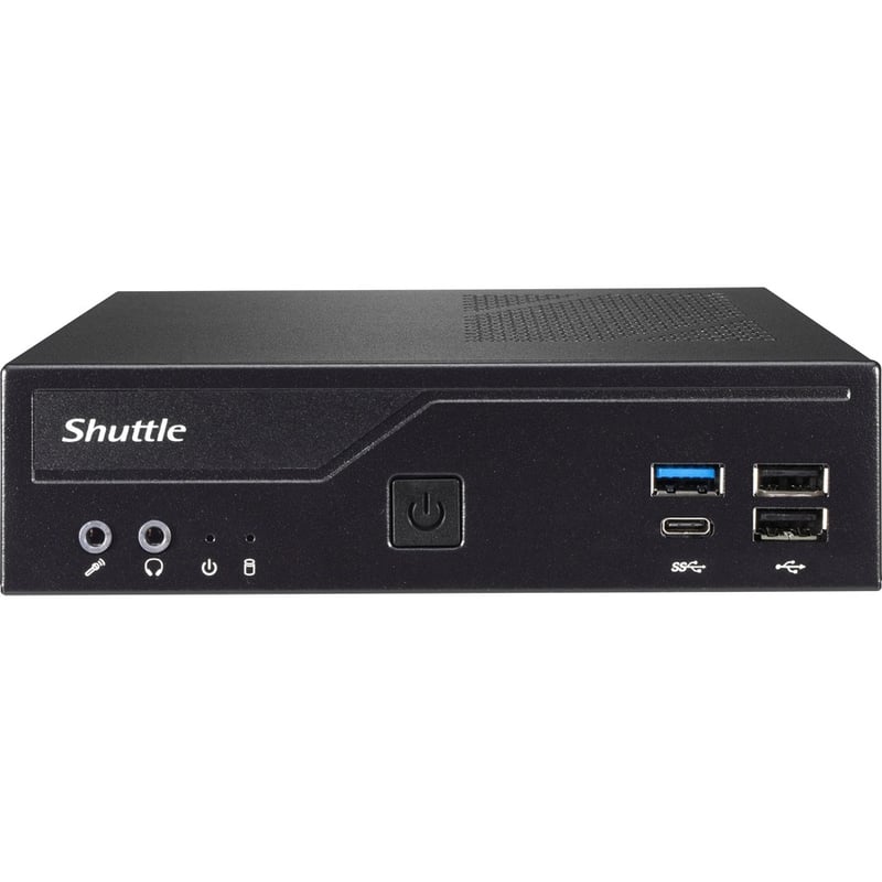 Shuttle XPC slim DH610S Barebone System - Slim PC - Socket LGA-1700 - 1 x Processor Support - Thumbnail 3