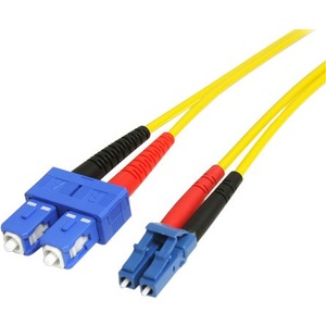 StarTech.com 7m Fiber Optic Cable - Single-Mode Duplex 9/125 - LSZH - LC/SC - OS1 - LC to SC Fiber Patch Cable - Thumbnail 1
