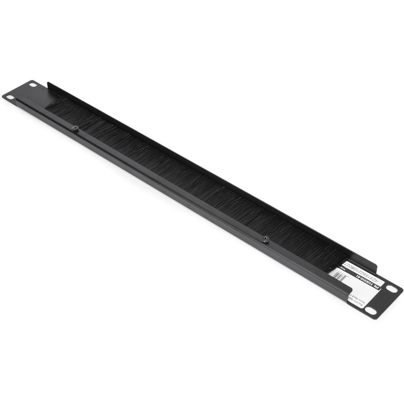 Rocstor 1U Rack Mount Brush Panel - Thumbnail 2