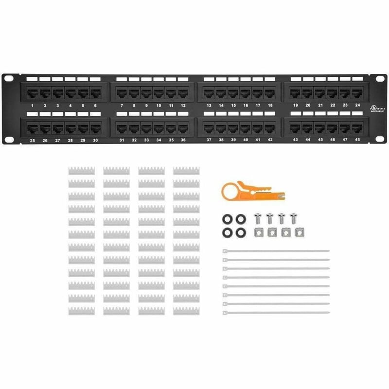 CAT6 PATCH PANEL 110 TYPE 48 PORT - Thumbnail 3