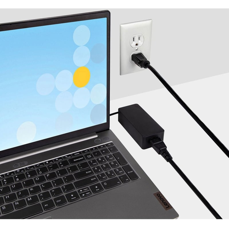 StarTech.com 3ft (1m) Laptop Power Cord, NEMA 5-15P to C5 (Clover Leaf), 10A 125V, 18AWG, Laptop Replacement Cord, Power Brick Cable - Thumbnail 5