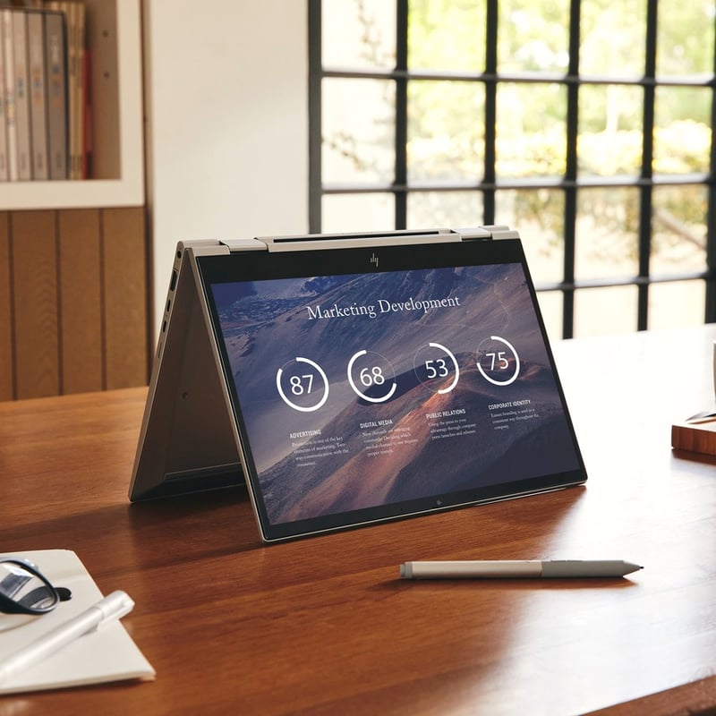 HP EliteBook x360 830 G8 13.3" Touchscreen Notebook - Full HD - 1920 x 1080 - Intel Core i7 11th Gen i7-1185G7 Quad-core (4 Core) - 16 GB Total RAM - 256 GB SSD - Thumbnail 5