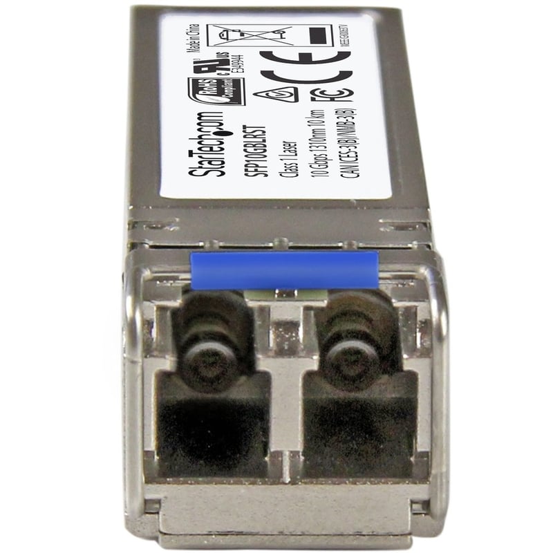 StarTech.com MSA Uncoded SFP+ Module - 10GBASE-LR - 10GE Gigabit Ethernet SFP+ 10GbE Single Mode Fiber (SMF) Optic Transceiver - 10km DDM - Thumbnail 3