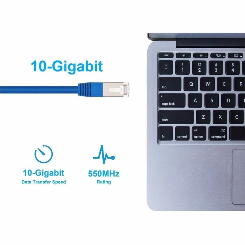 CAT6A 26AWG CABLE_ 3FT BLUE - Thumbnail 5