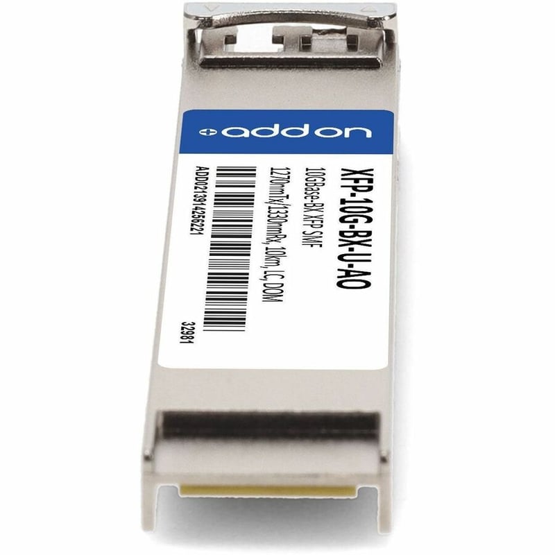 AddOn Cisco XFP10G-BX-U Compatible TAA 10GBase-BX XFP Transceiver (SMF, 1270nmTx/1330nmRx, 10km, LC, DOM) - Thumbnail 4