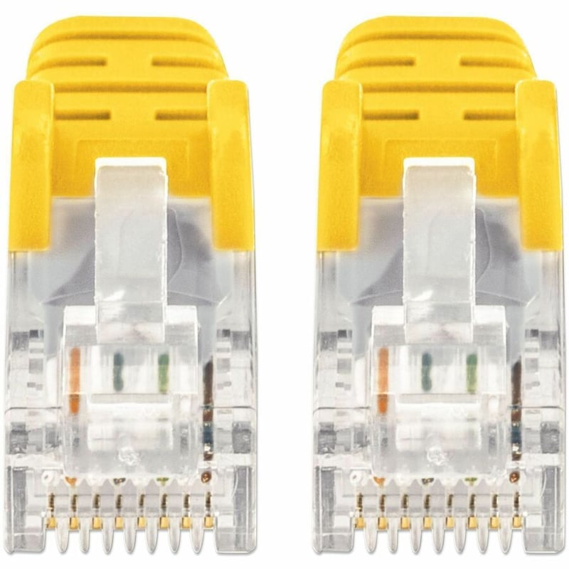 CAT6 U/UTP SLIM NETWORK PATCH CABLE, 5 FT., YELLOW - Thumbnail 3