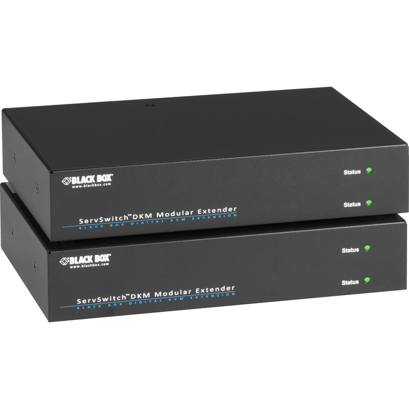 Black Box KVM Extender - DisplayPort 1.2 4K60, USB HID, Single-mode Fiber - Thumbnail 1