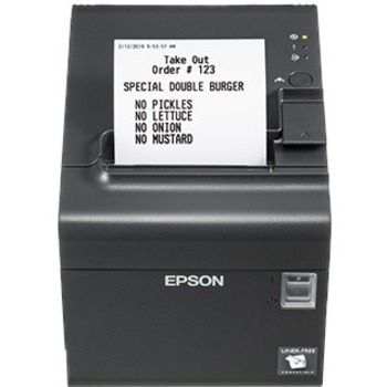 Epson TM-L90II LFC Desktop Direct Thermal Printer - Monochrome - Label/Receipt Print - Ethernet - USB - 3.15" Print Width - 6.69 in/s Mono - 203 x 203 dpi - 3.15" Label Width - Thumbnail 3