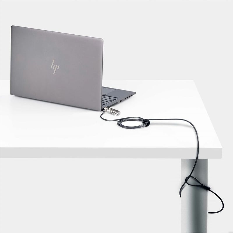 LAPTOP NANO CABLE LOCK 6.6FT COMPUTER DESK ANTI-THEFT SECURITY