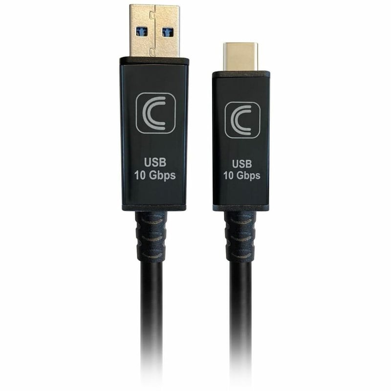 Comprehensive Pro AV/IT USB 10G (3.2 Gen 2) A Male to C Male AOC Active Plenum Cable 50ft - Thumbnail 2