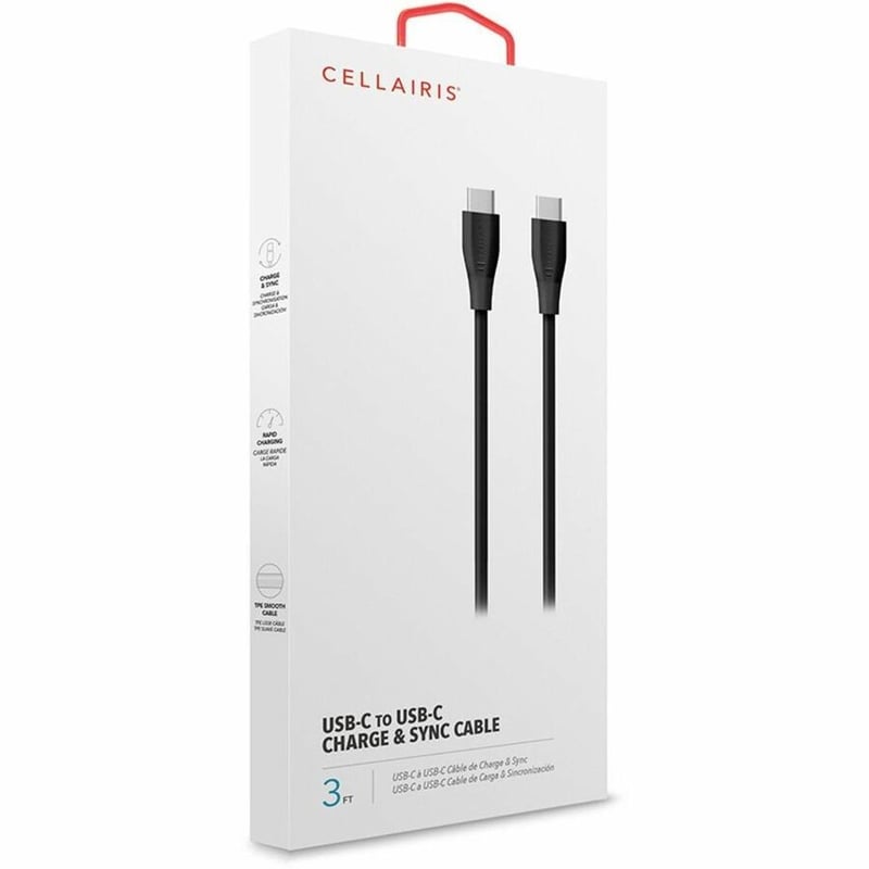CELLAIRIS PREMIUM USB C TO USB C 3FT B - Thumbnail 4