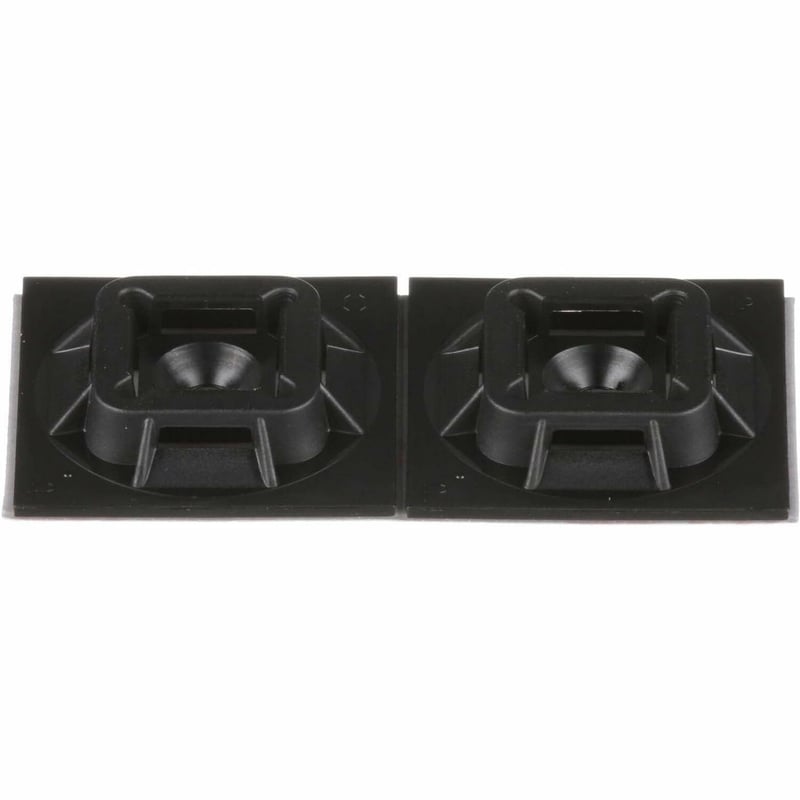 Panduit Super-Grip SGABM25-AV-C300 Super-Grip Mount, Black, High Heat/UV PA6.6, VHB - Thumbnail 1