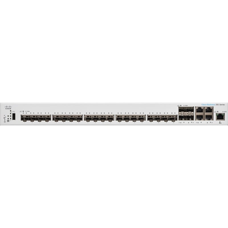 CISCO BUSINESS 350-16XTS MANAGED SWITCH REMANUFACTURED