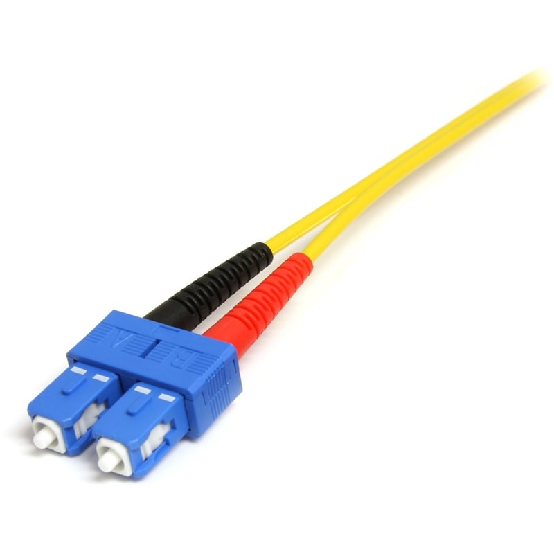 StarTech.com 10m Fiber Optic Cable - Single-Mode Duplex 9/125 - LSZH - LC/SC - OS1 - LC to SC Fiber Patch Cable - Thumbnail 2