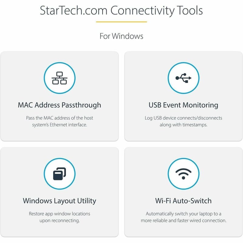 StarTech.com USB C Mini Dock for iPad Pro, Tablets & Smartphones, USB-C Docking Station, 4K HDMI, 27W Power Delivery, 3-Port USB Hub, GbE