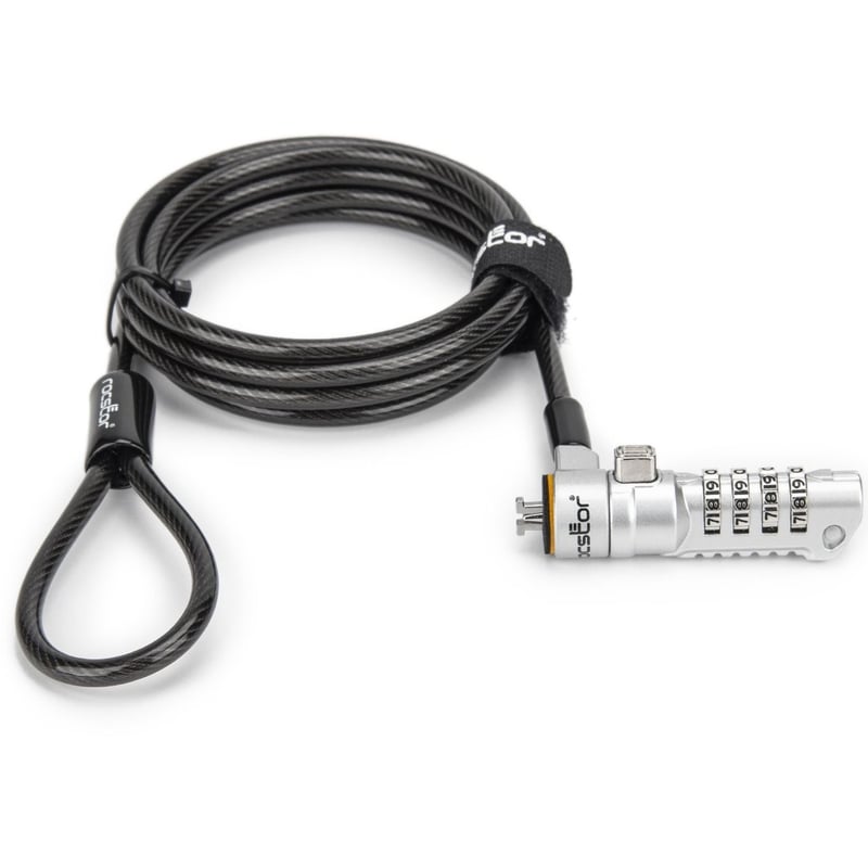 Rocstor Rocbolt N19 Security Cable, 4-digit Combination Lock For Nano-Shaped Slots - Thumbnail 1