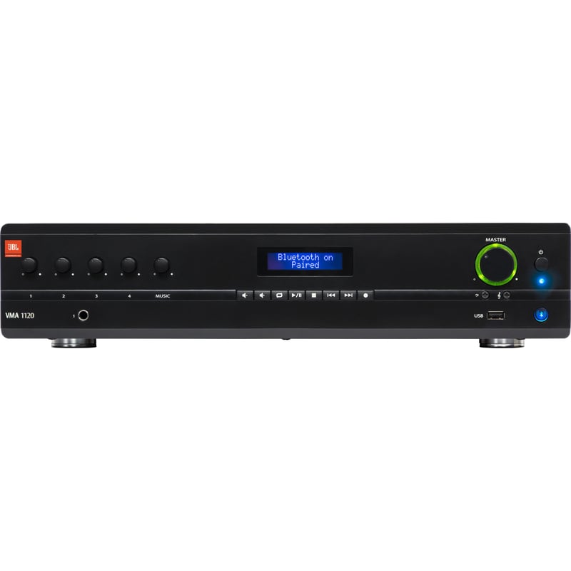 JBL Commercial VMA1120 Amplifier - 120 W RMS - 1 Channel - Black - Thumbnail 1