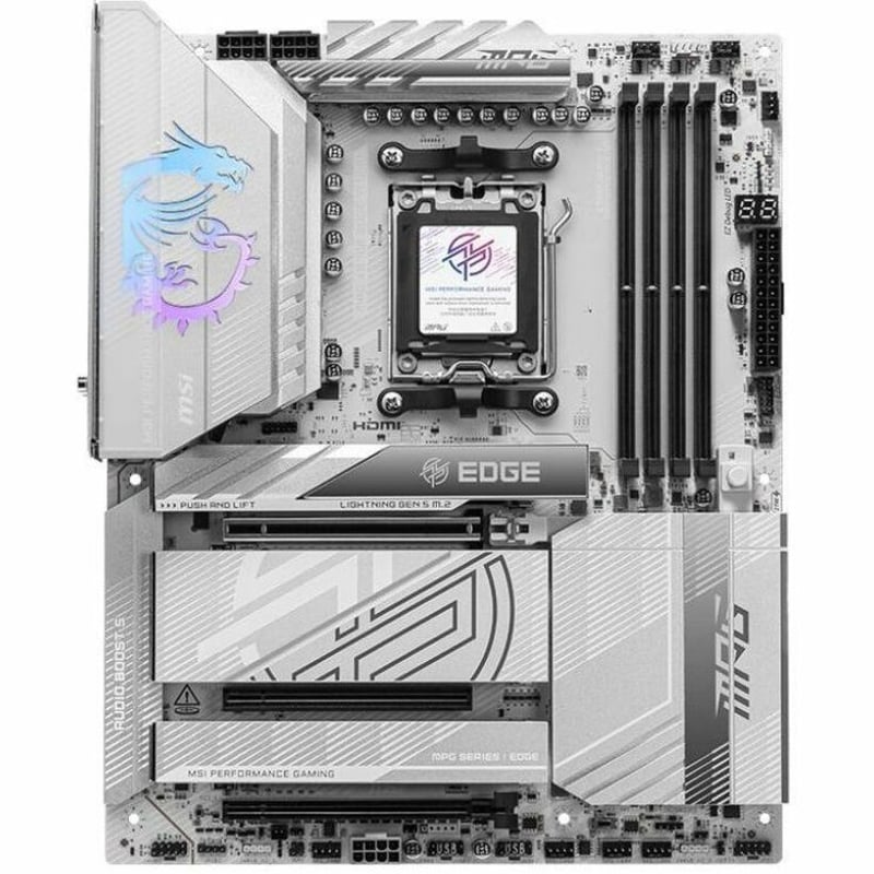 MPG X870E EDGE TI WIFI GAMING MOTHERBOARD - Thumbnail 2