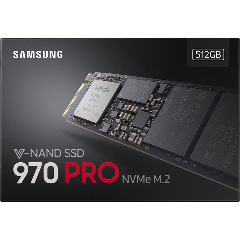 Samsung 970 PRO MZ-V7P512BW 512 GB Solid State Drive - M.2 2280 Internal - PCI Express (PCI Express 3.0 x4)